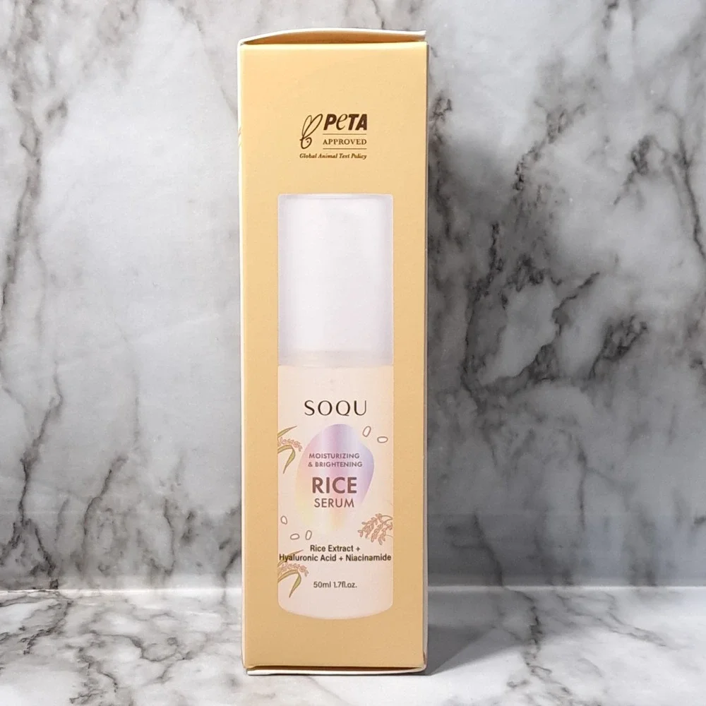Korean SOQU‎ Rice Serum Moisturizing & Brightening 1.7fl.oz